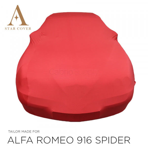 Alfa Romeo 916 Spider Autoabdeckung - Maßgeschneidert - Rot