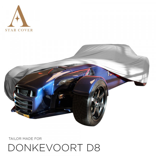 Donkervoort D8 Indoor Autoabdeckung - Maßgeschneidert - Grey