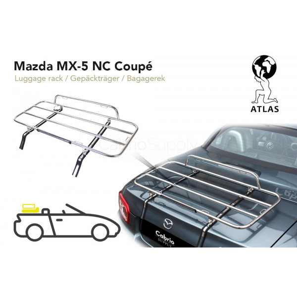 Mazda MX-5 NC Coupe (Faltdach aus Stahl) Gepäckträger 2006-2014