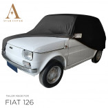 Fiat 126 Cabrio 1972-2000 - Indoor Autoabdeckung - Schwarz