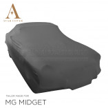 MG Midget Indoor Abdeckung - Silbergrau