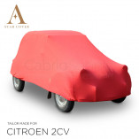Citroën 2CV - 1948-1990 - Indoor Autoabdeckung - Rot