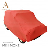 Mini Moke 1964-1993 - Indoor Autoabdeckung - Rot