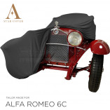 Alfa Romeo 6C Spider 1927-1933 - Indoor Autoabdeckung - Schwarz