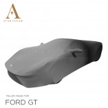 OEM Original Ford GT Indoor Autoabdeckung - Spiegeltaschen - Grau