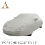Porsche Boxster 981 Wasserdichte Vollgarage -- Spiegeltaschen