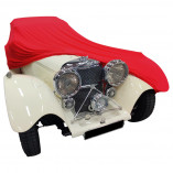 SS Jaguar 100 Roadster 1936-1939 - Indoor Autoabdeckung - Rot
