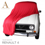 Renault 4 Plein Air 1968-1970 - Indoor Autoabdeckung - Rot