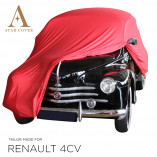 Renault 4CV Jolly 1960-1961 - Indoor Autoabdeckung - Rot